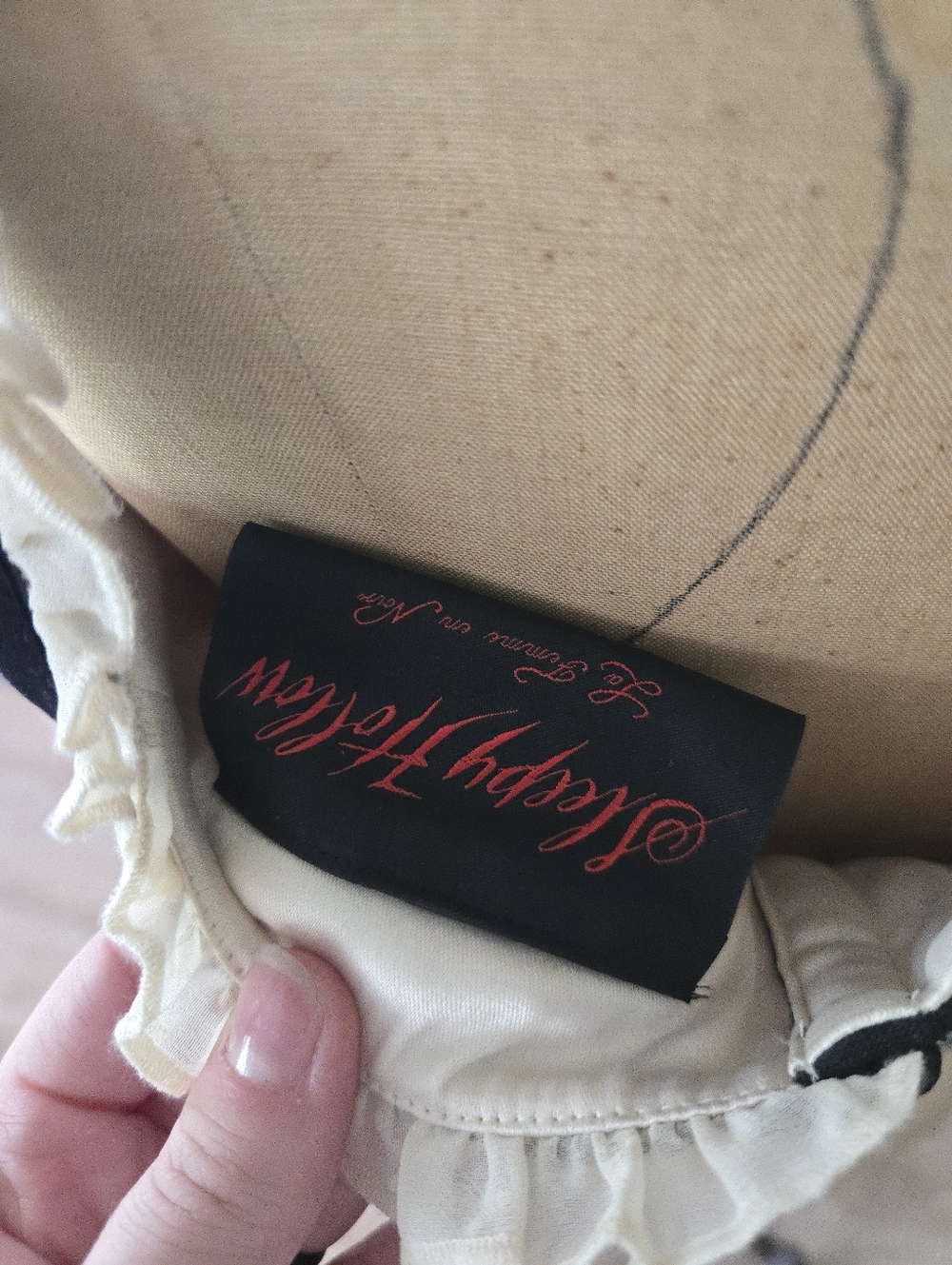 La Femme En Noir Sleepy Hollow Van Tassel Bustier - Picture 4 of 9